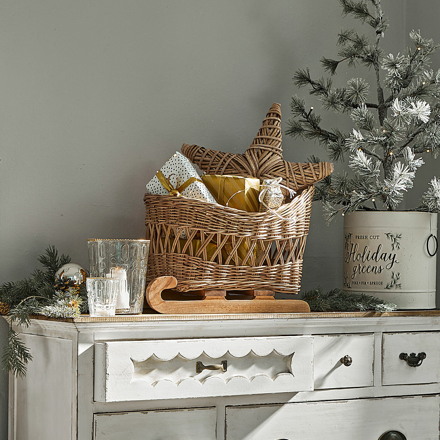 Deko-Schlitten Quileta