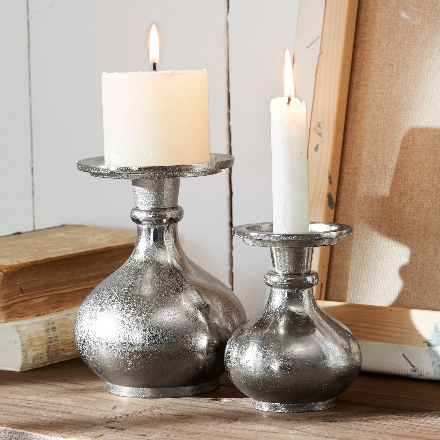 Kerzenständer 2er Set Luela