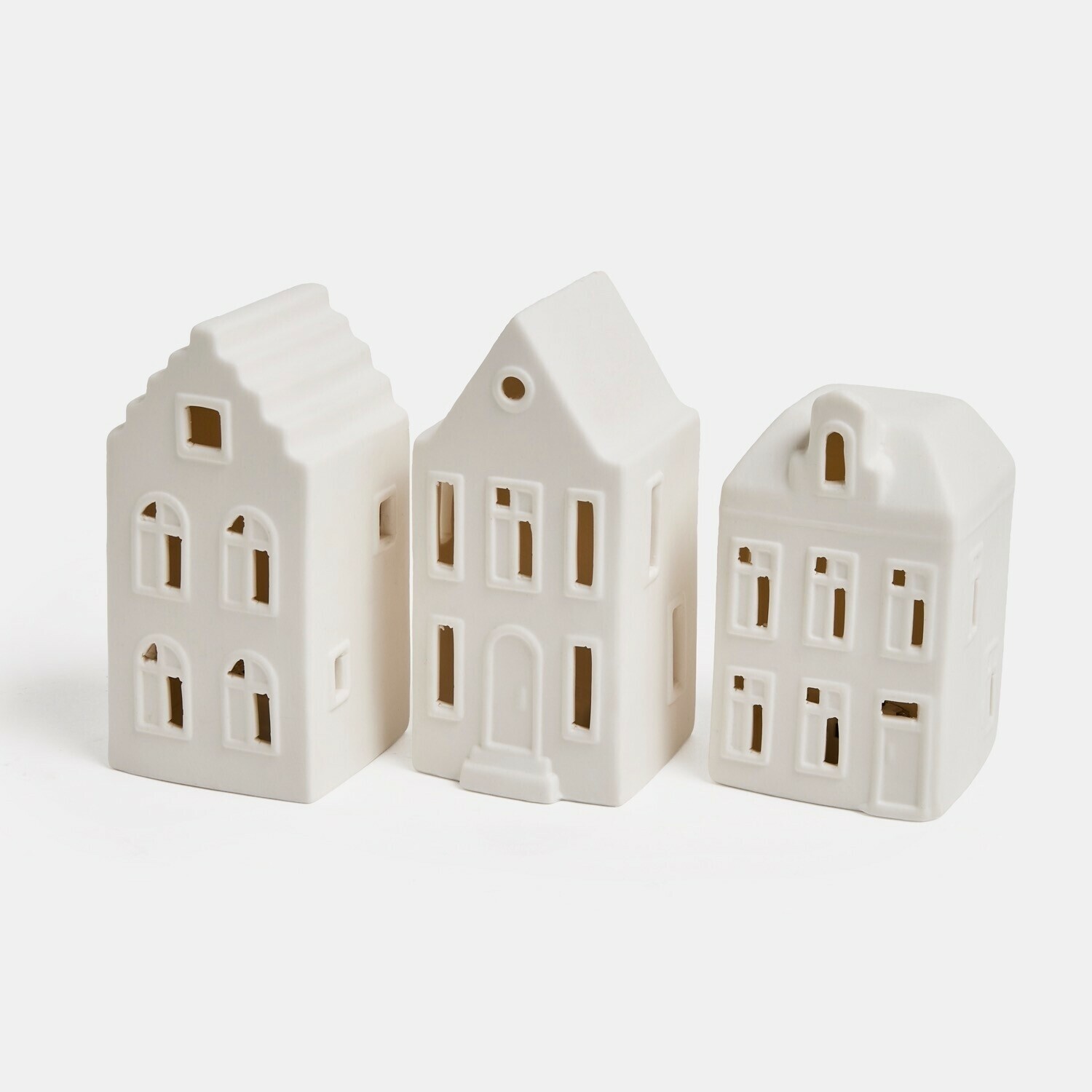 LED-Haus 3er Set Sjöhem