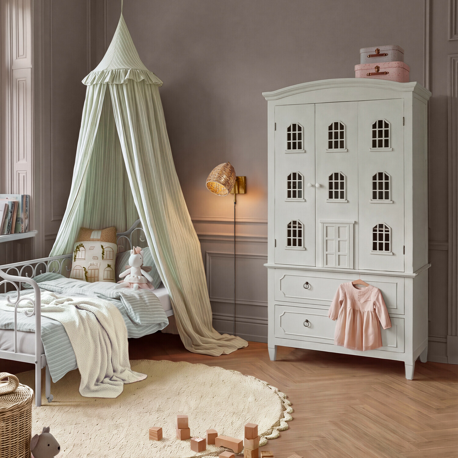 Kinderkleiderschrank Fablena