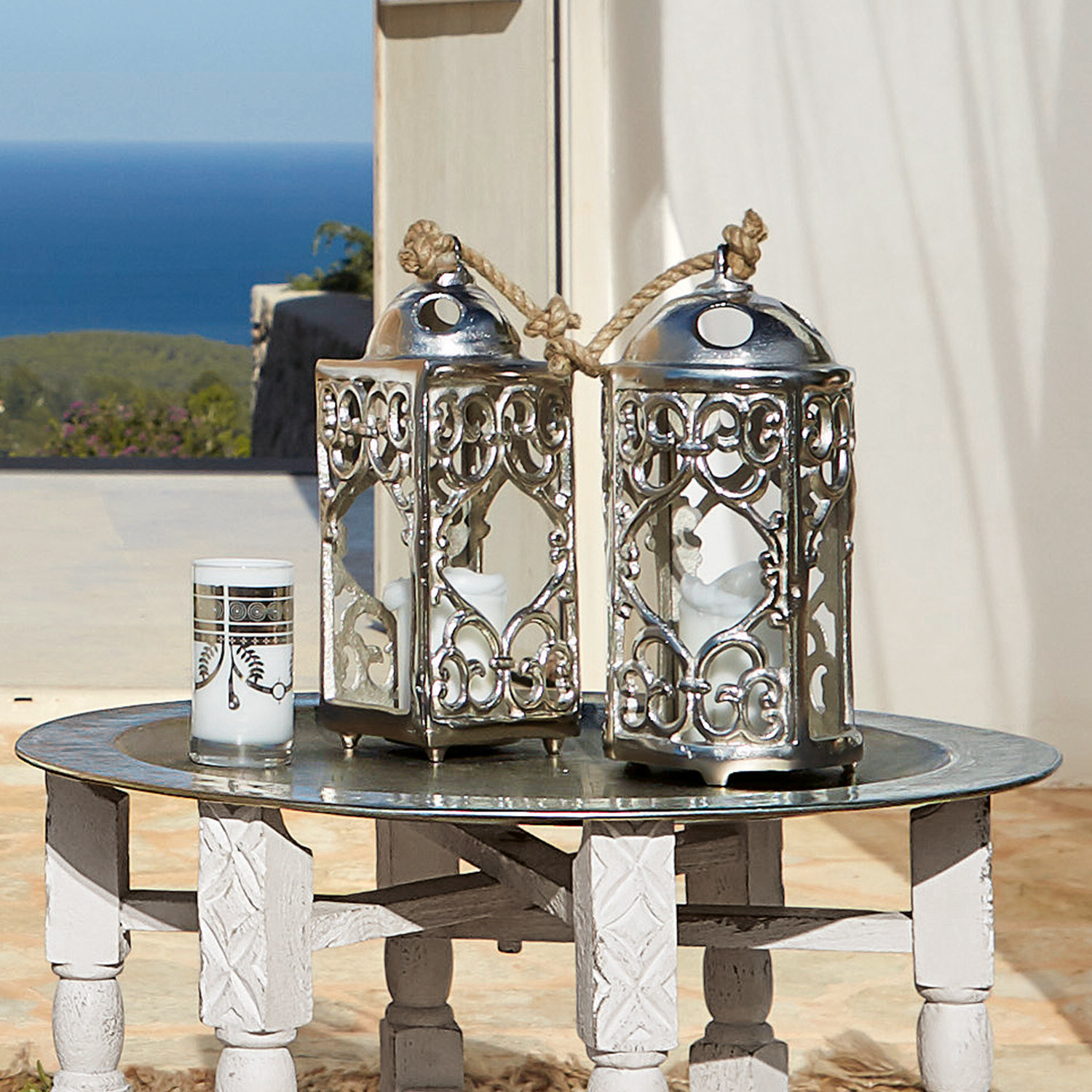 Laterne 2er Set Savoisy