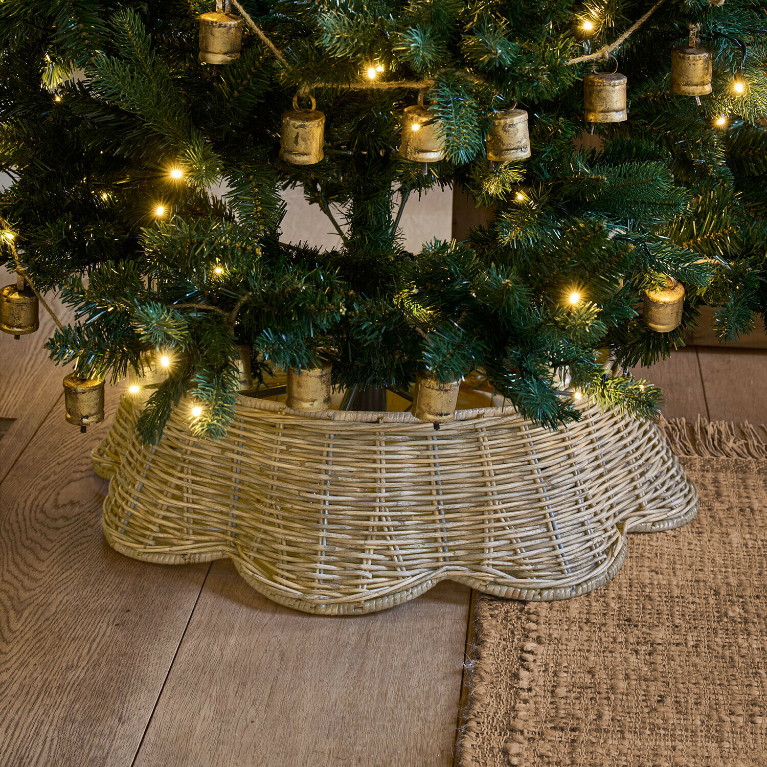 Weihnachtsbaum-Umrandung Cornwalle