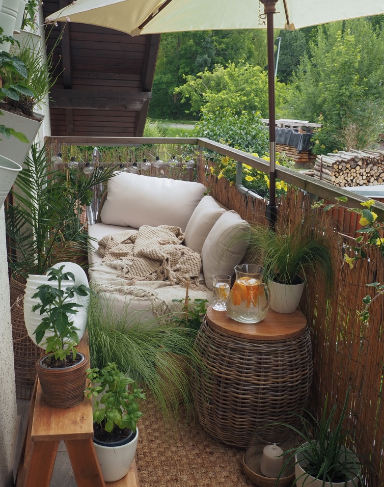 Smarte Balkon-Gestaltung im Vintage- & Landhausstil | LOBERON