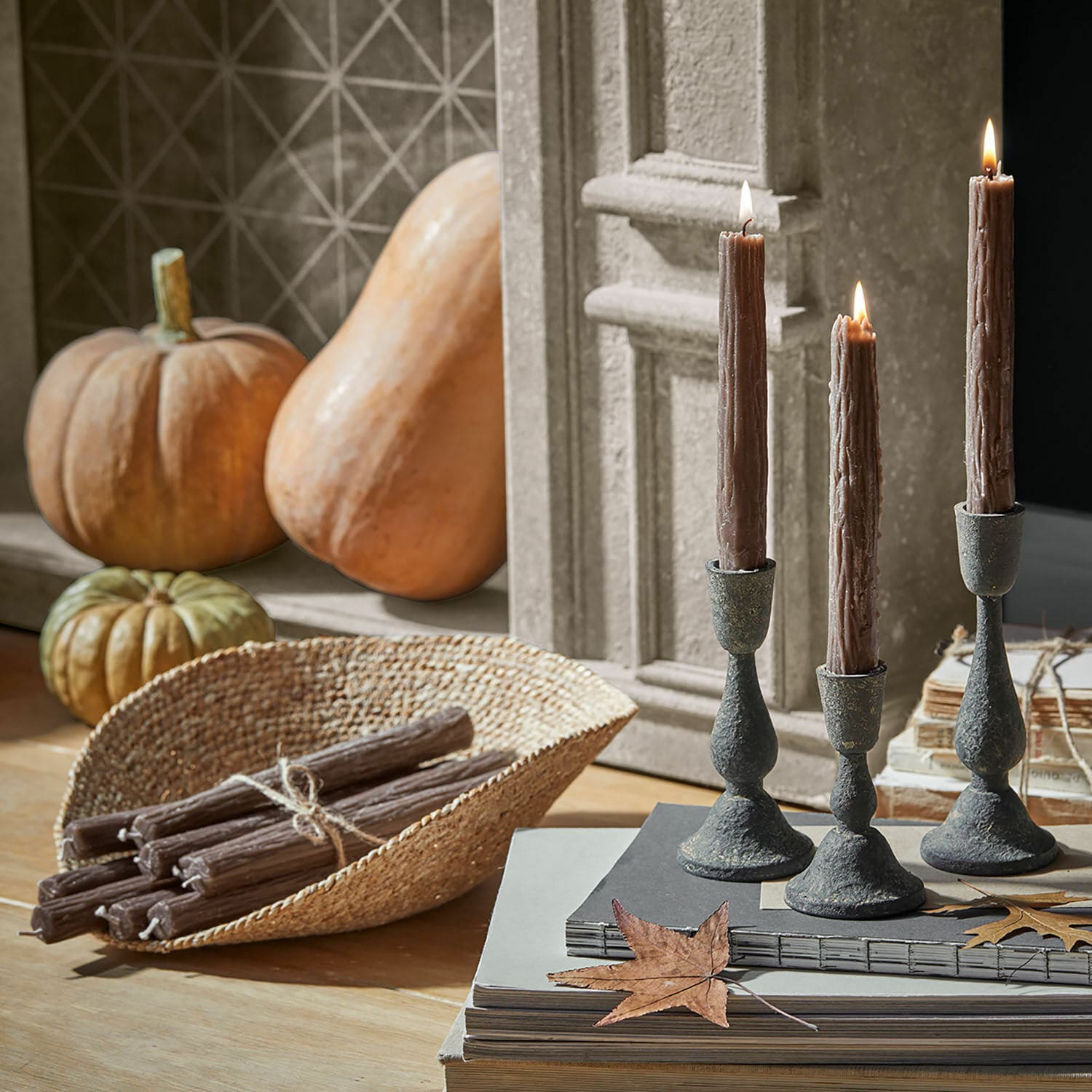 Kerze 12er Set Calviano