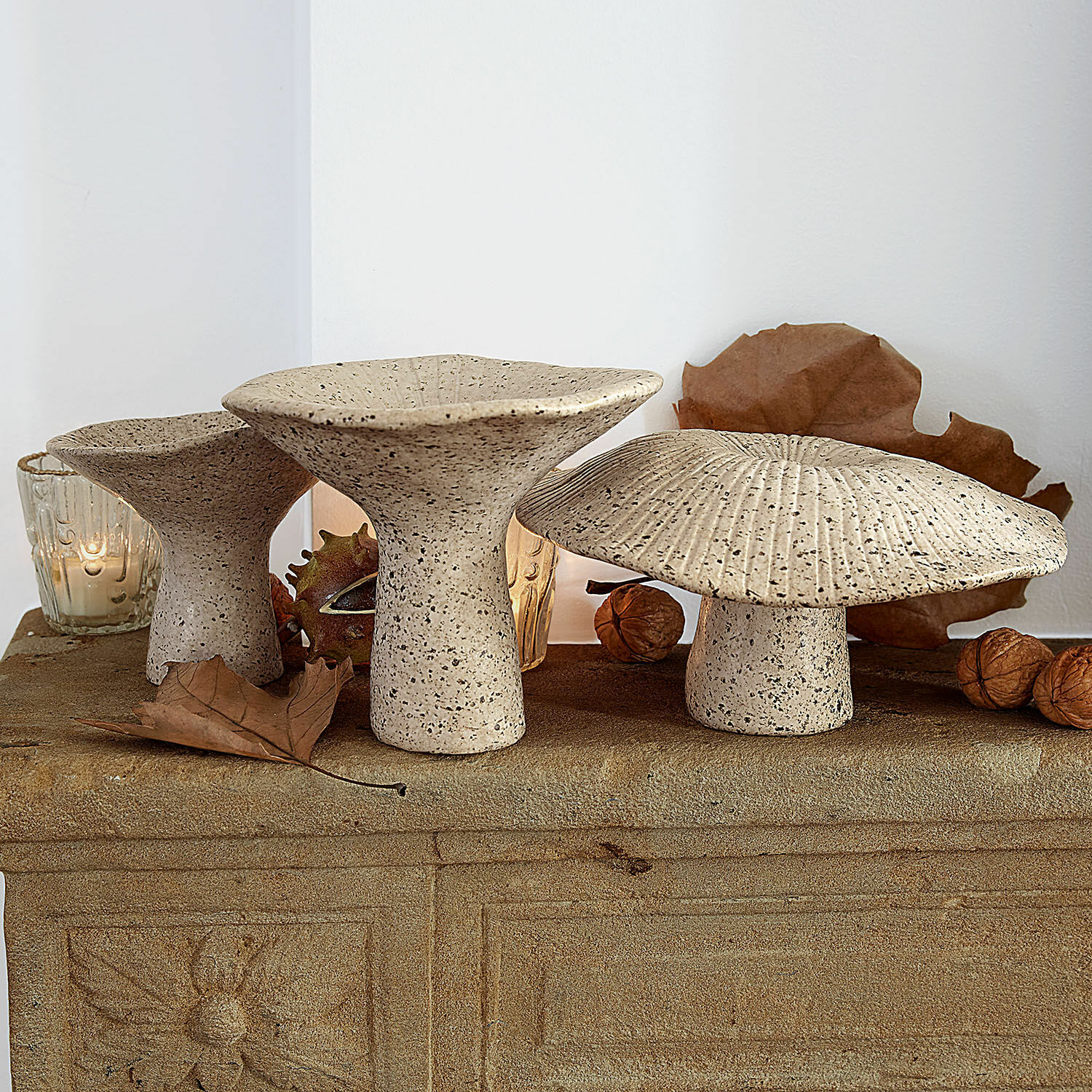 Deko-Pilz 3er Set Safoura