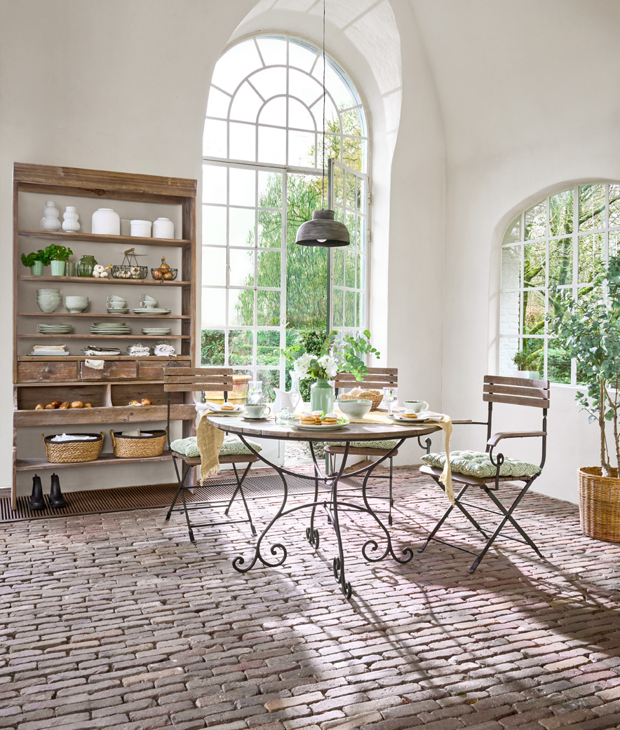 Bistroecke im Landhausstil