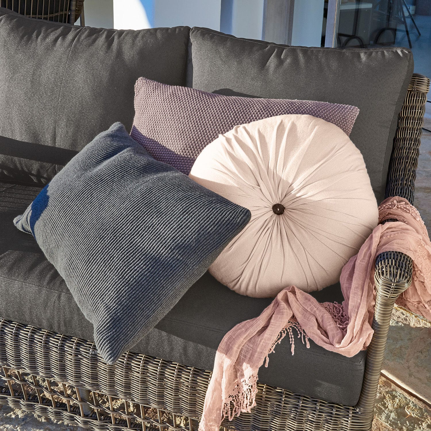 Kissen 3er Set Asla