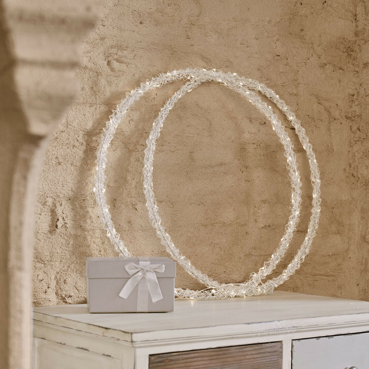 LED-Kranz 2er Set Elanari LED-Kranz 2er Set Elanari