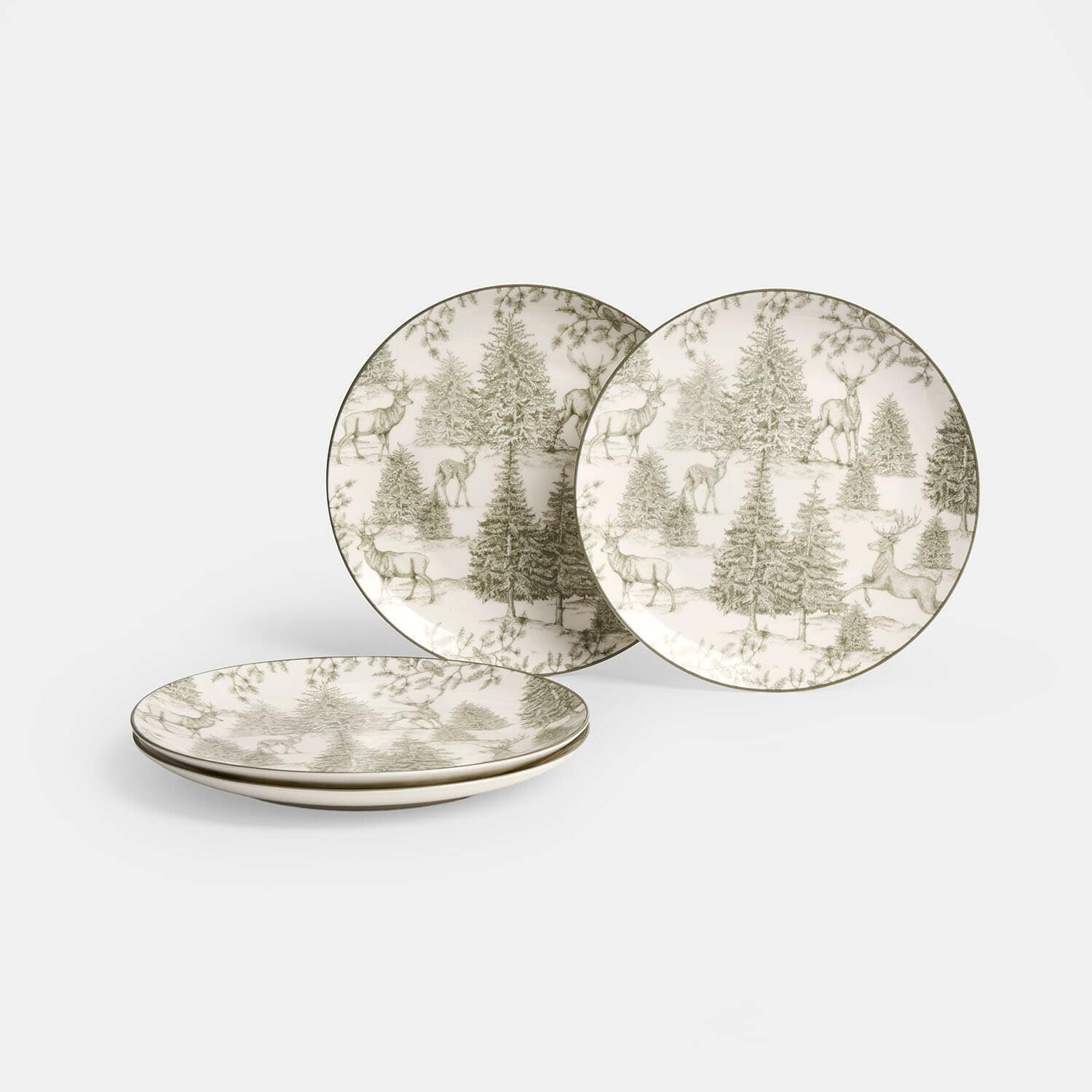 Teller 4er Set Flonker