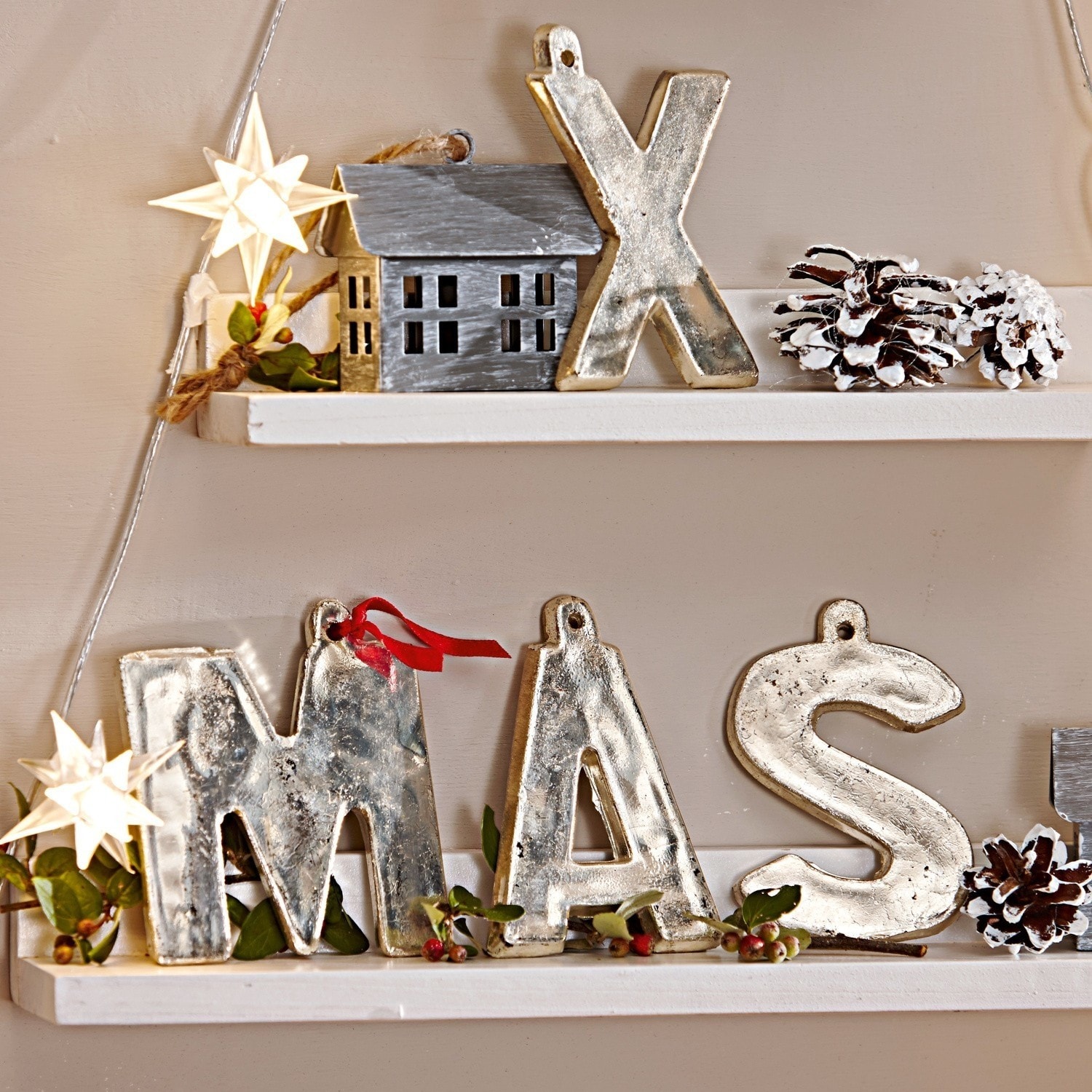 Deko-Buchstaben X-MAS