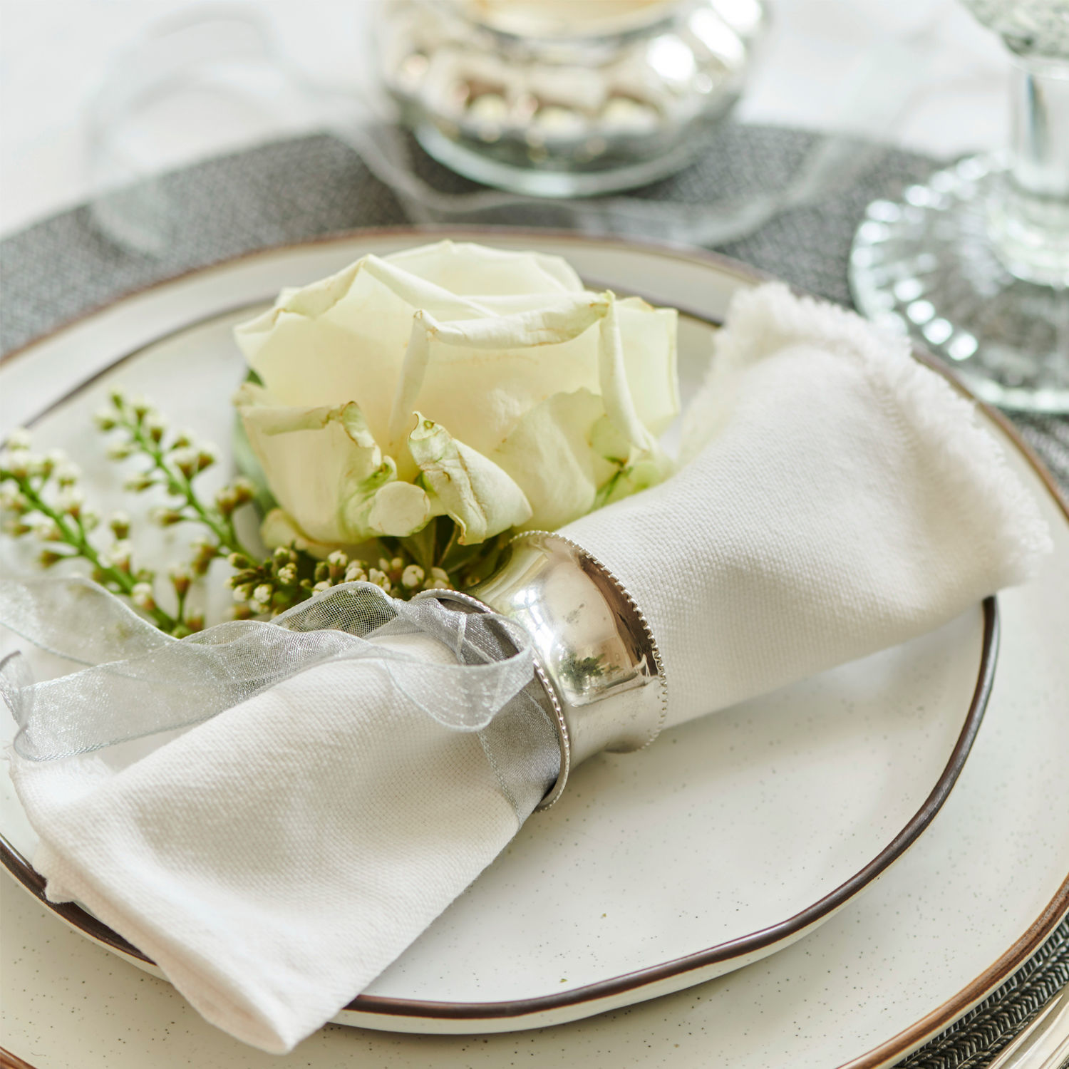 Serviettenring 6er Set Glannor