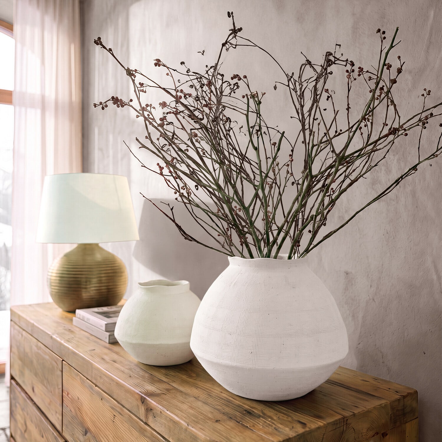 Vase 2er Set Torovina