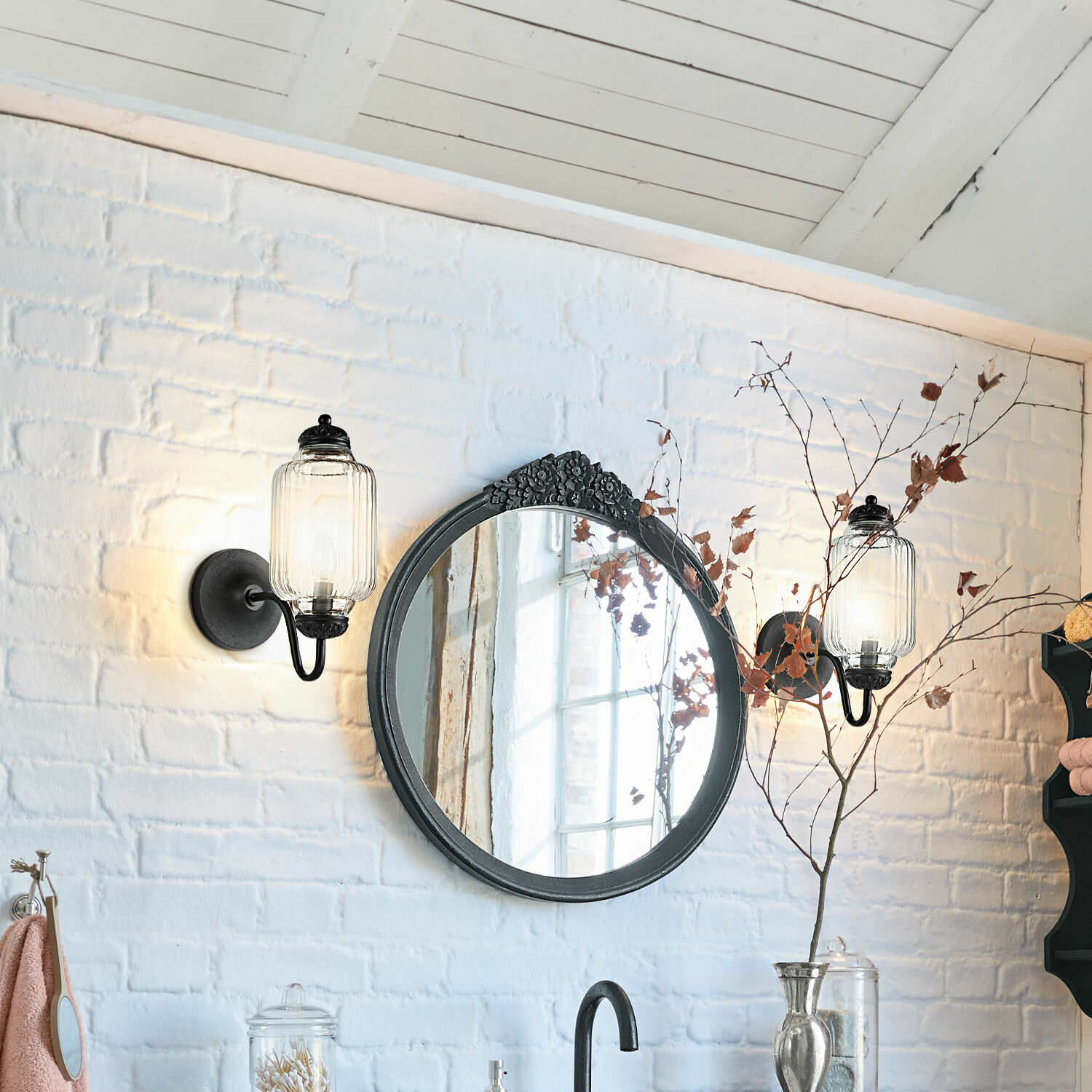 Wandlampe Yovarin