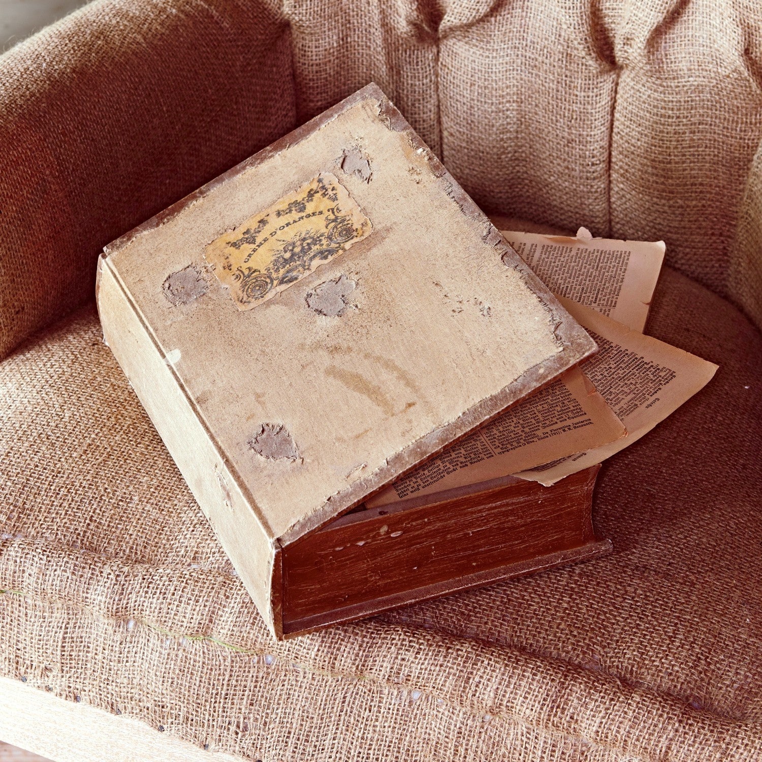 Buchschatulle Bouquin