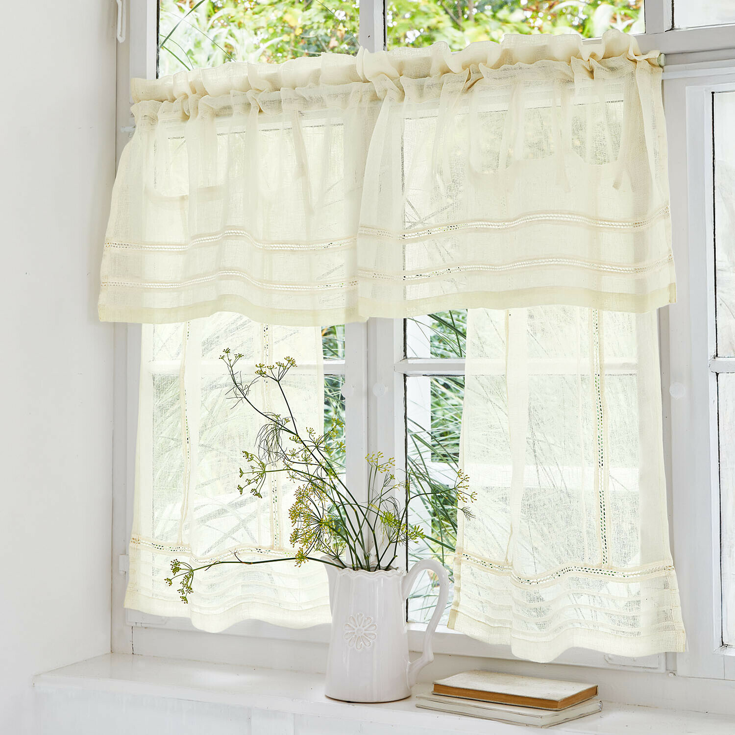 Scheibengardine Jolivane