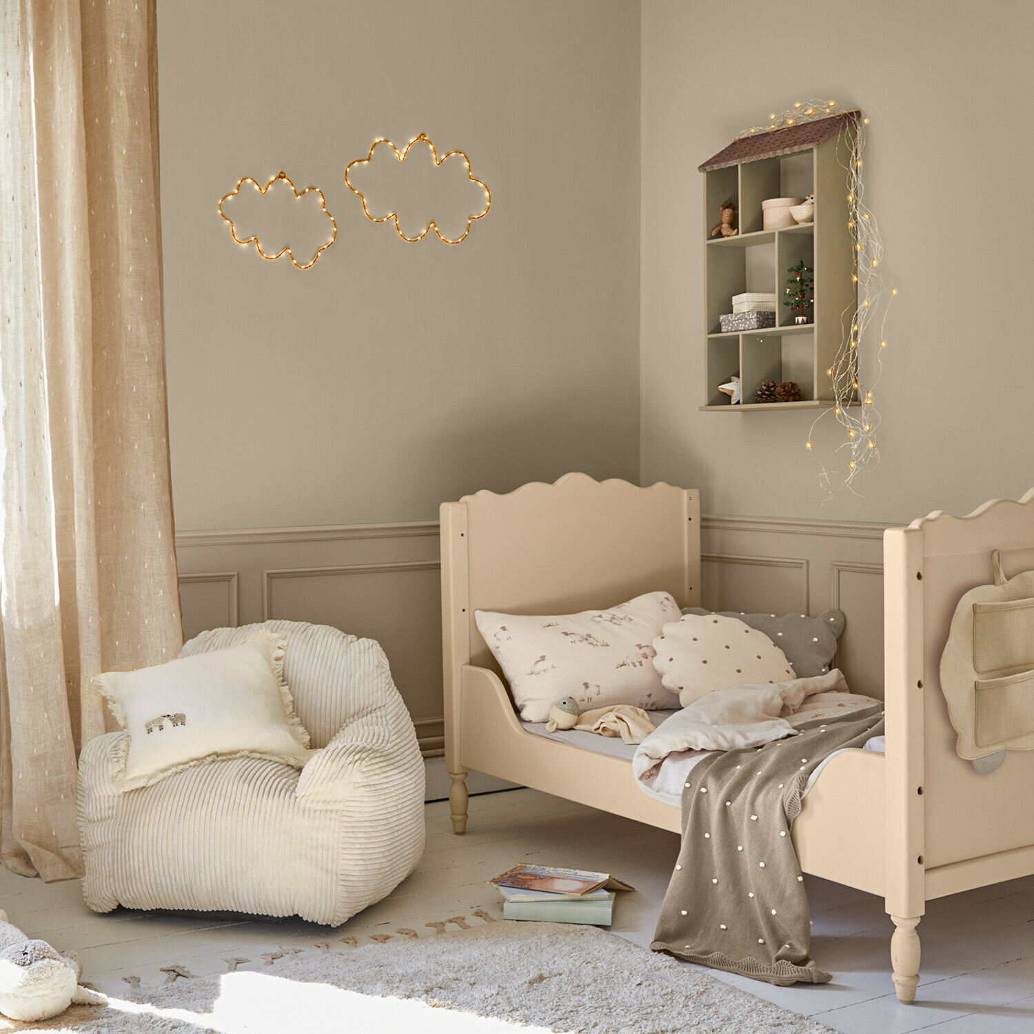 LED-Leuchtdeko 2er Set Elenar