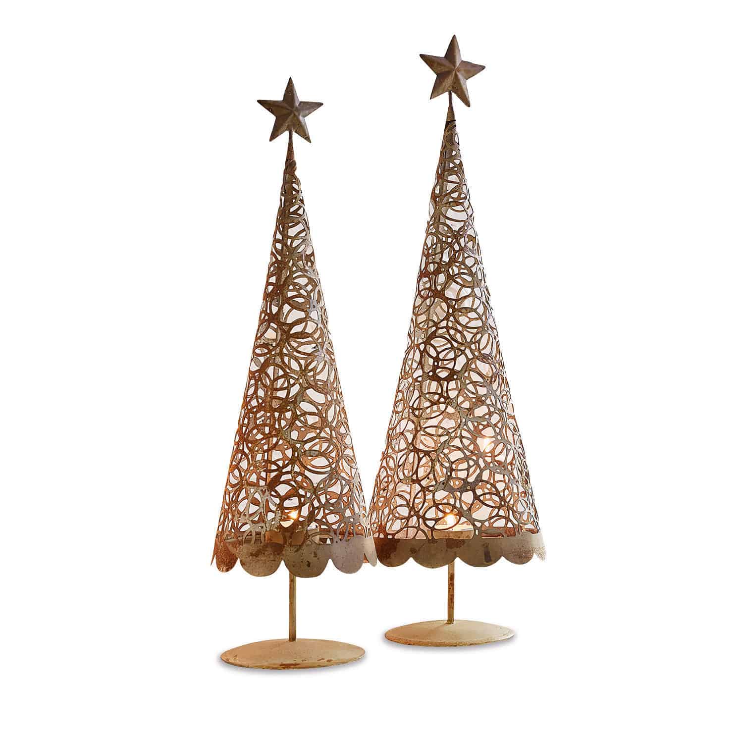 Deko-Baum 2er Set Avoine