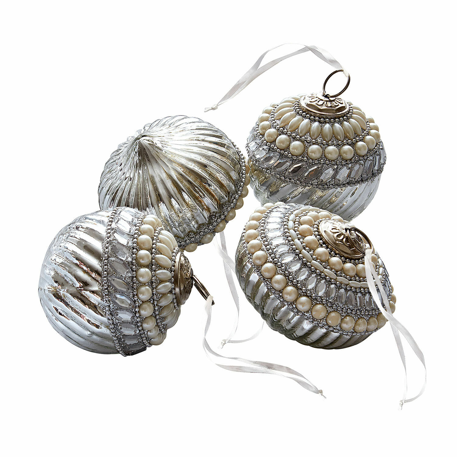 Weihnachtskugel 4er Set Savonelles