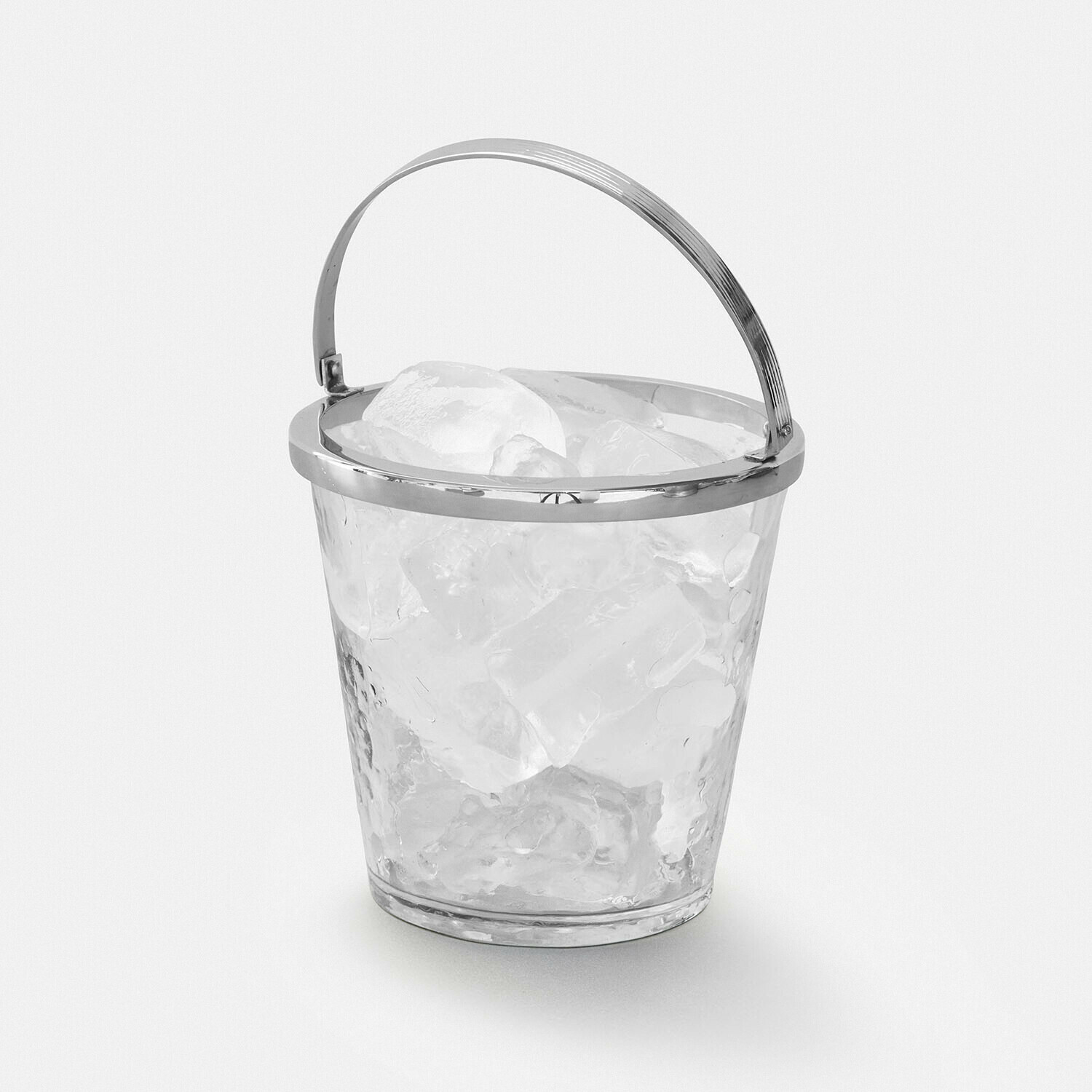 Eiskübel Cressford Transparentes Eiseimer mit Metallgriff, ideal zum Servieren von Getränken mit Eis