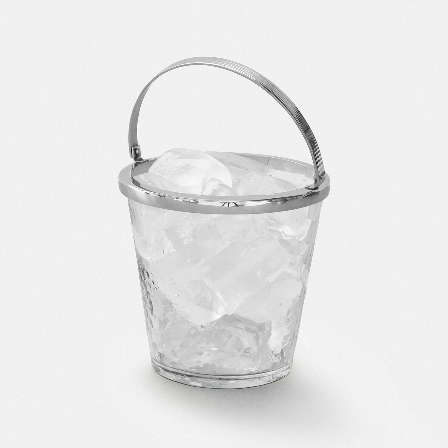 Eiskübel Cressford Transparentes Eiseimer mit Metallgriff, ideal zum Servieren von Getränken mit Eis