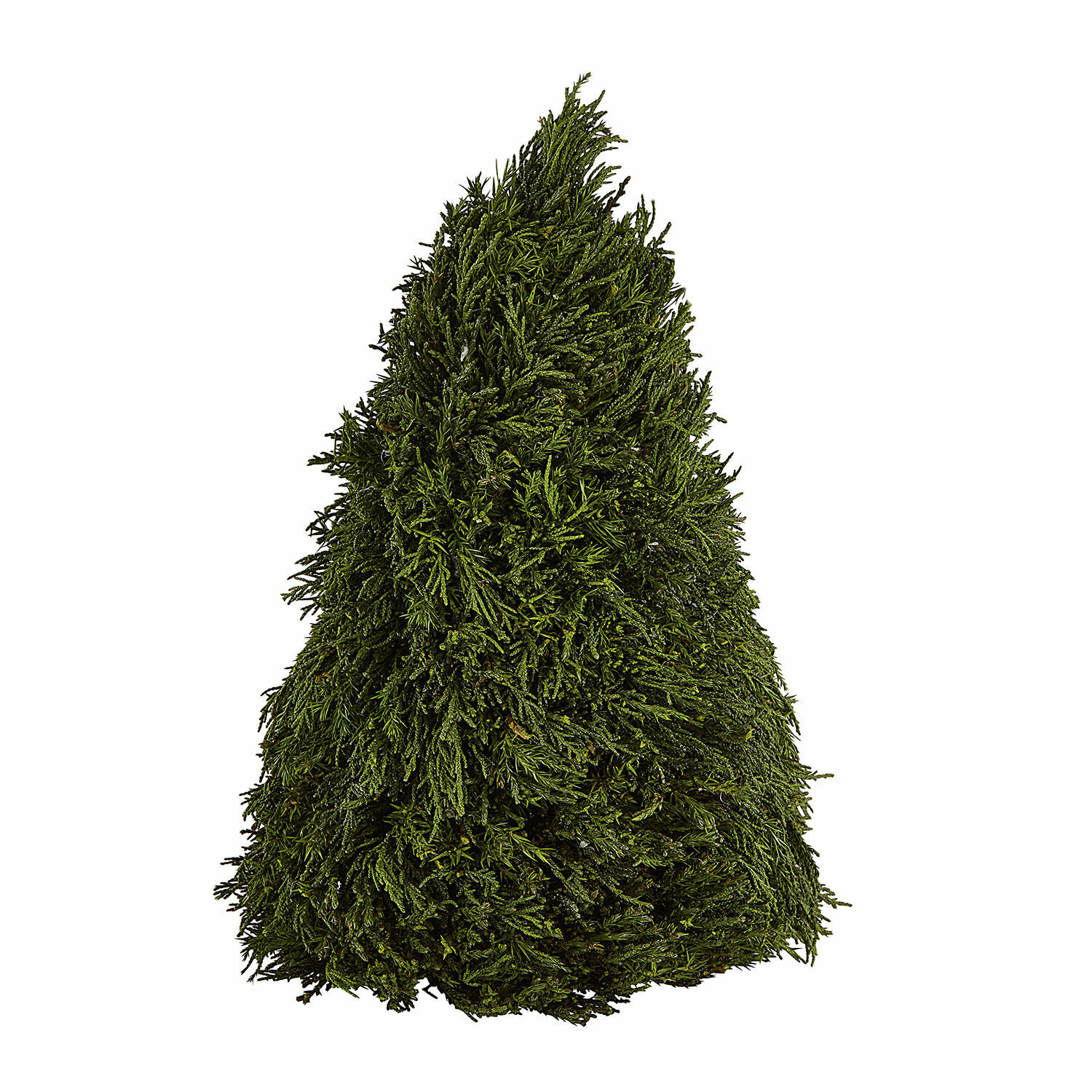 Deko-Baum Moran Künstlicher Tannenbaum in konischer Form aus grünem Material, Weihnachtsdekoration