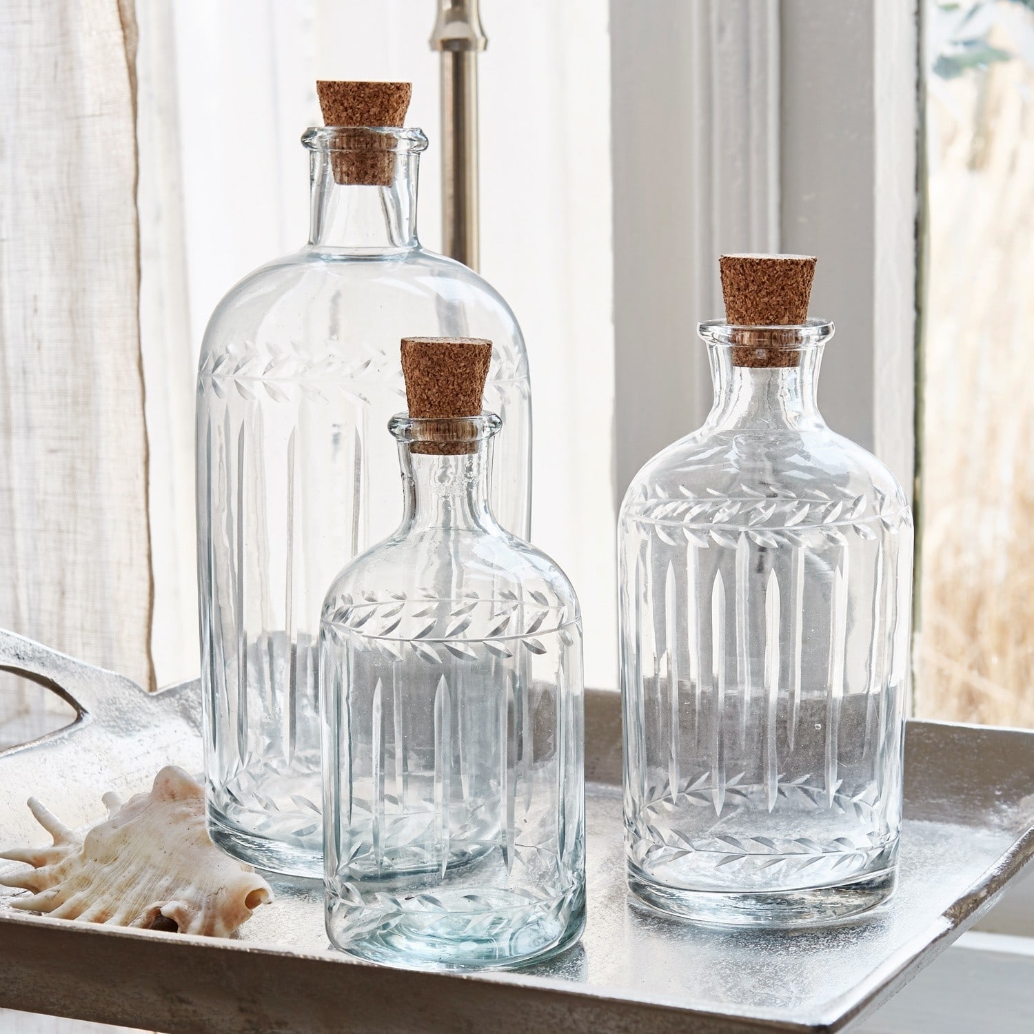 Flasche 3er Set Ivoire
