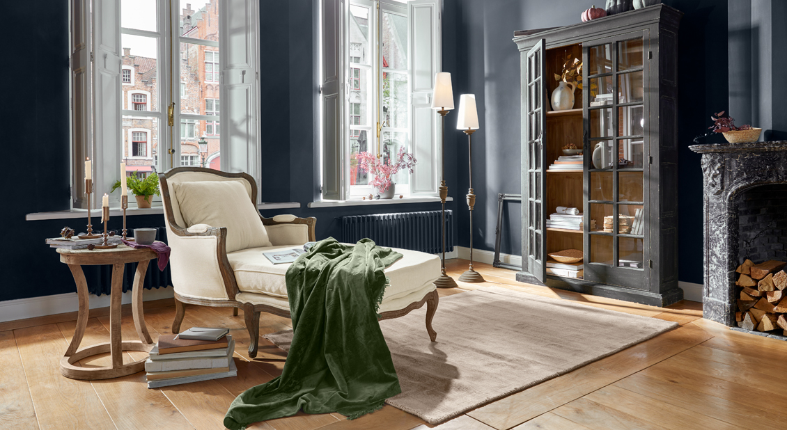 Salon-Flair mit Tiefe