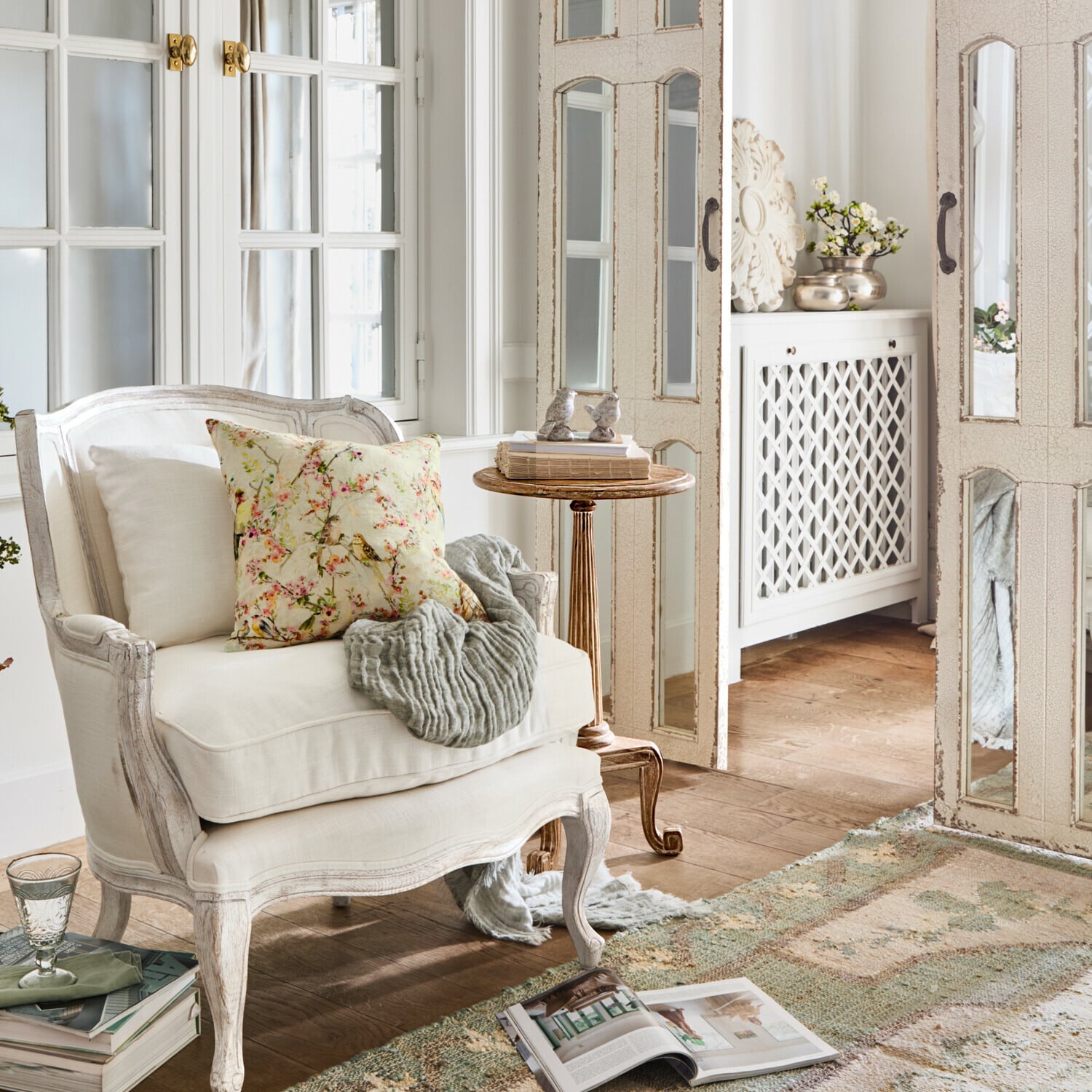 Deko-Vogel 2er Set Corviano