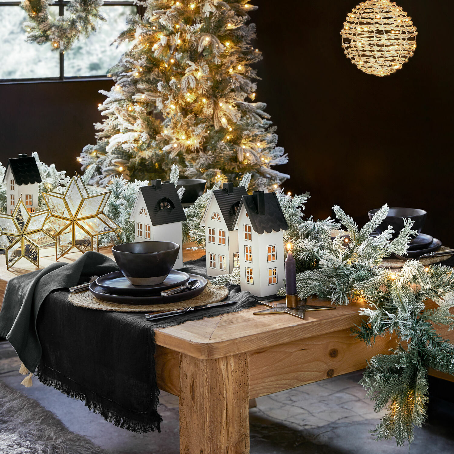 Laterne 2er Set Gunar