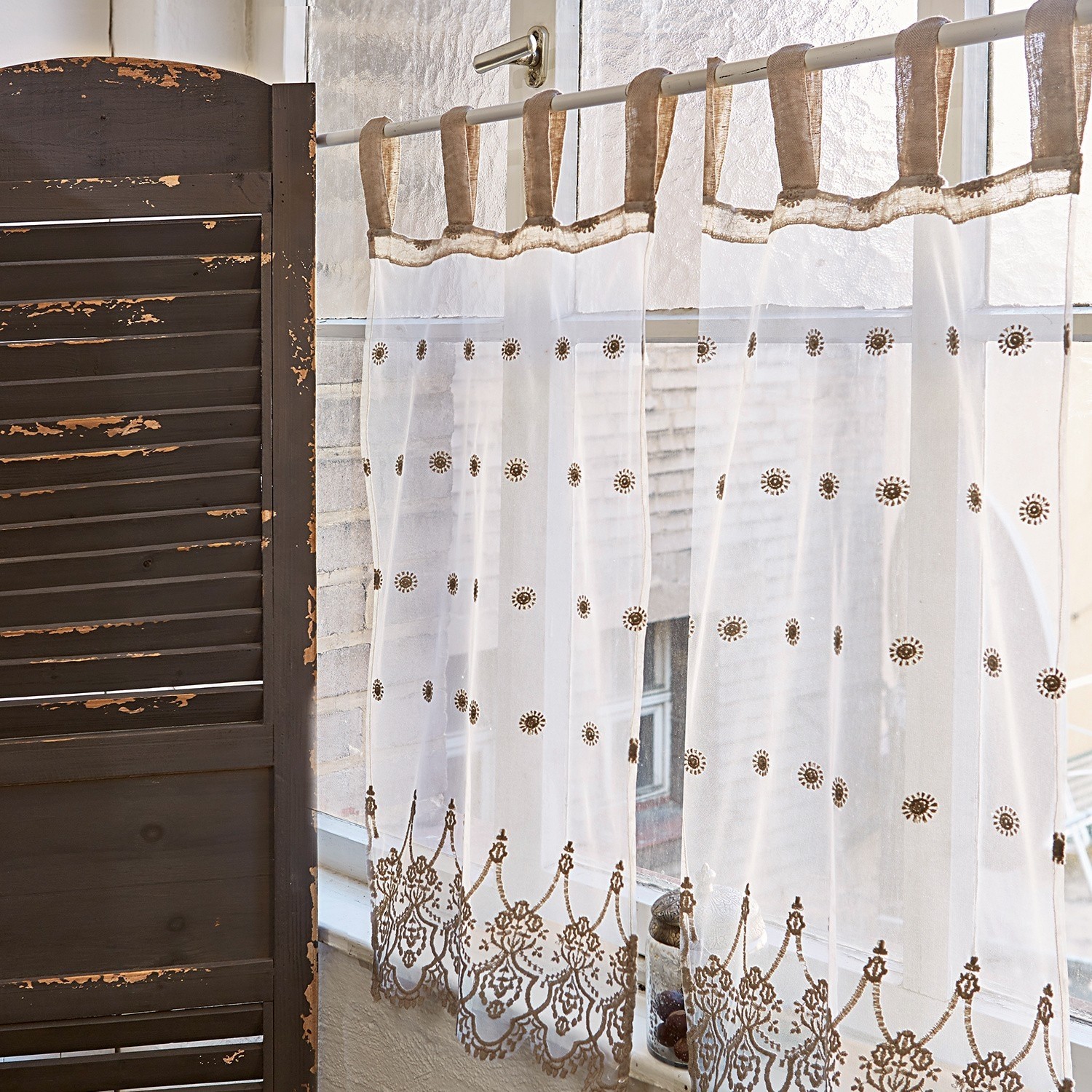 Scheibengardine Génissac