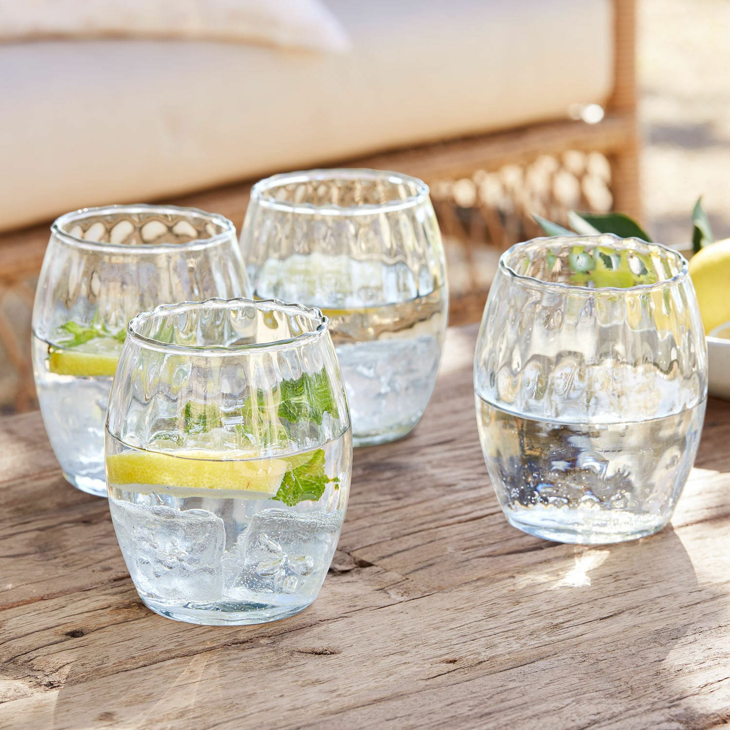 Glas 4er Set Bourgavin