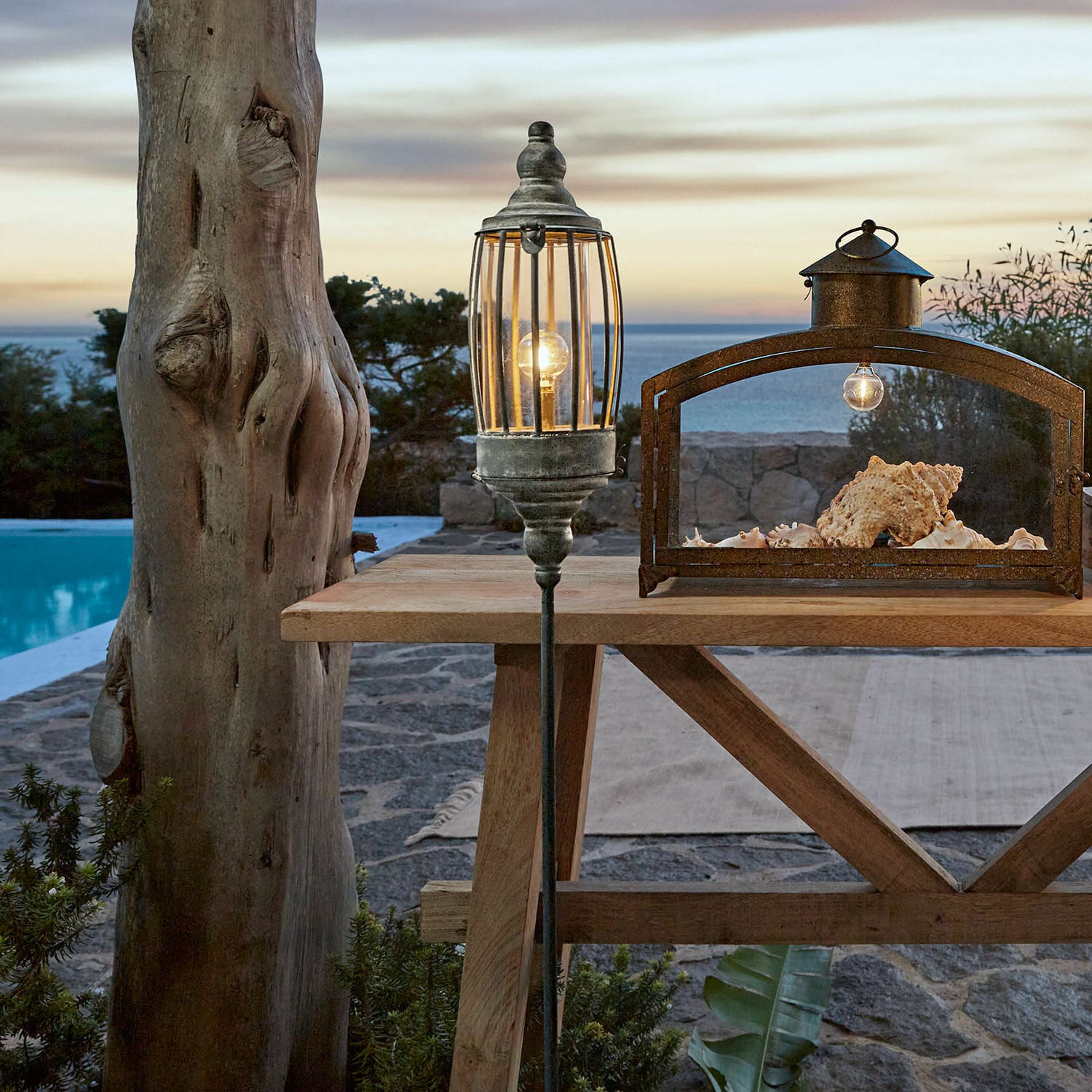 Wiederaufladbare LED-Laterne Lagia