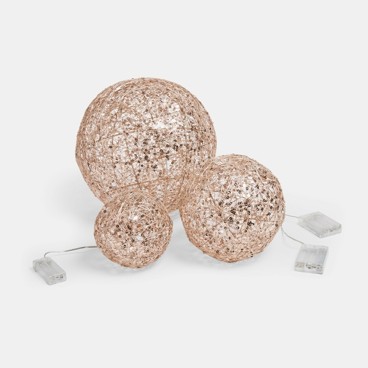 LED-Kugel 3er Set Casaglam