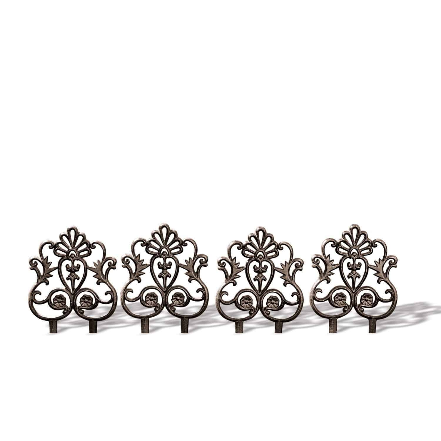 Garten-Ornament 4er Set Rouet