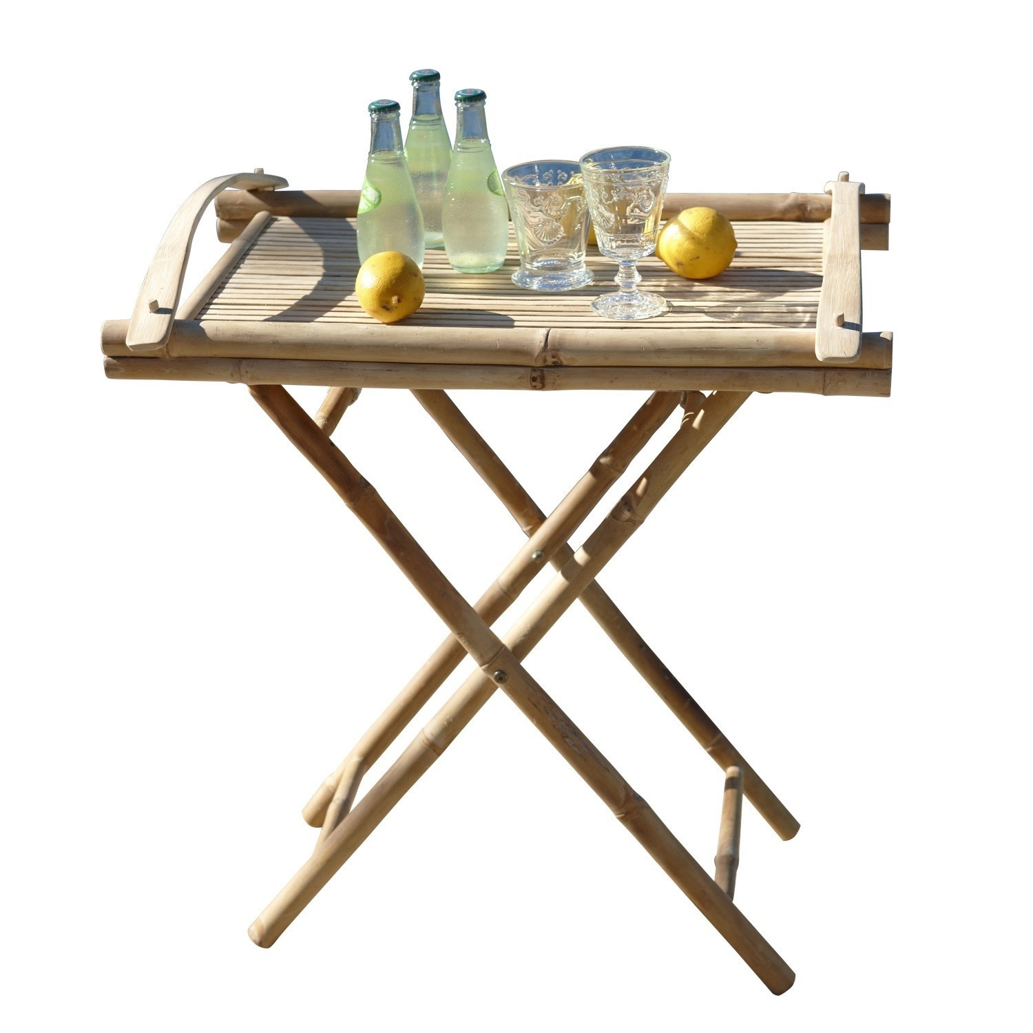 Tabletttisch Bambou