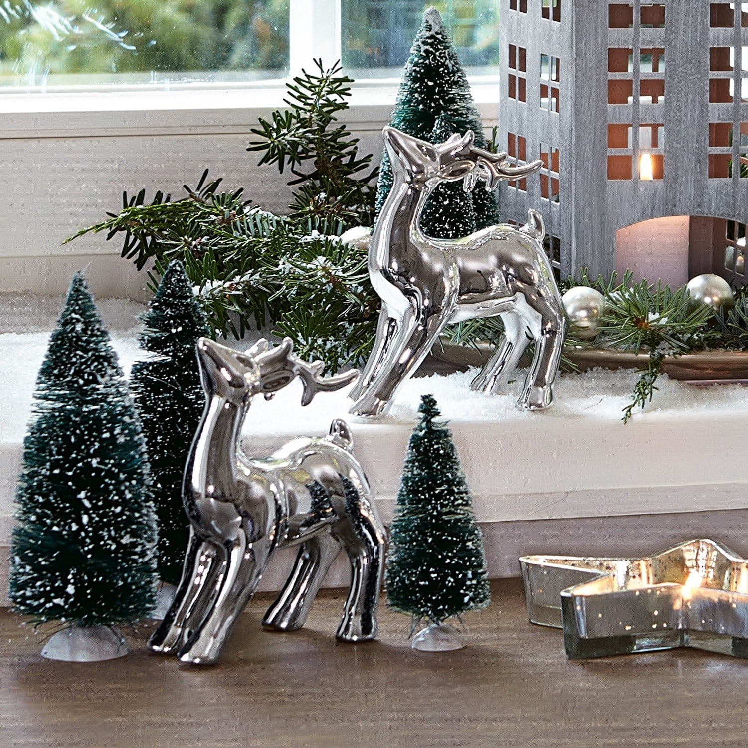 Deko-Rentiere 2er Set Wilmot