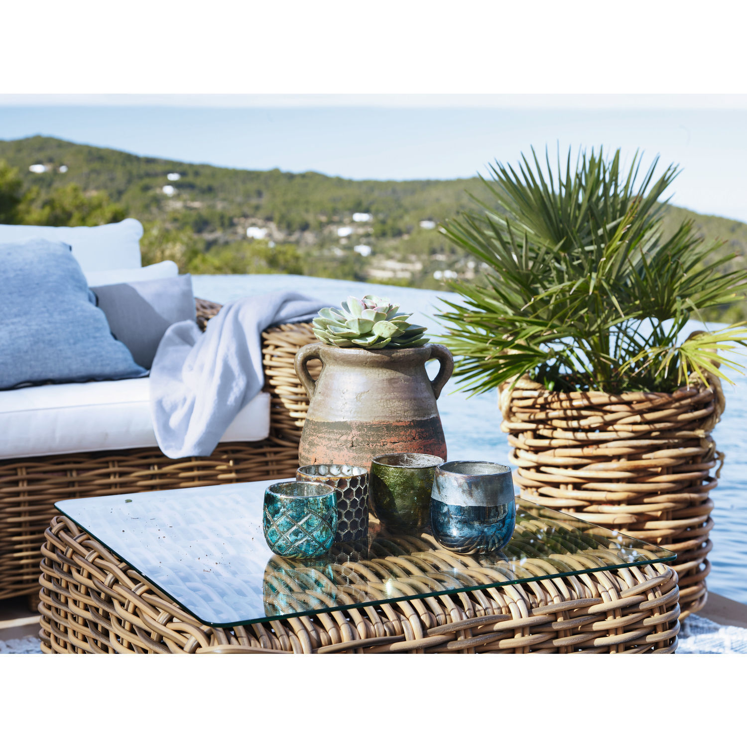 Windlicht 4er Set Marine