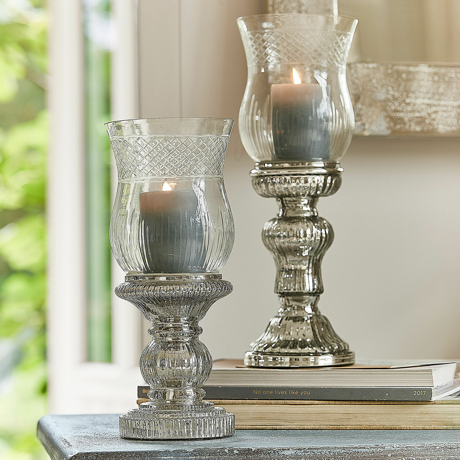 Kerzenständer 2er Set Luisant