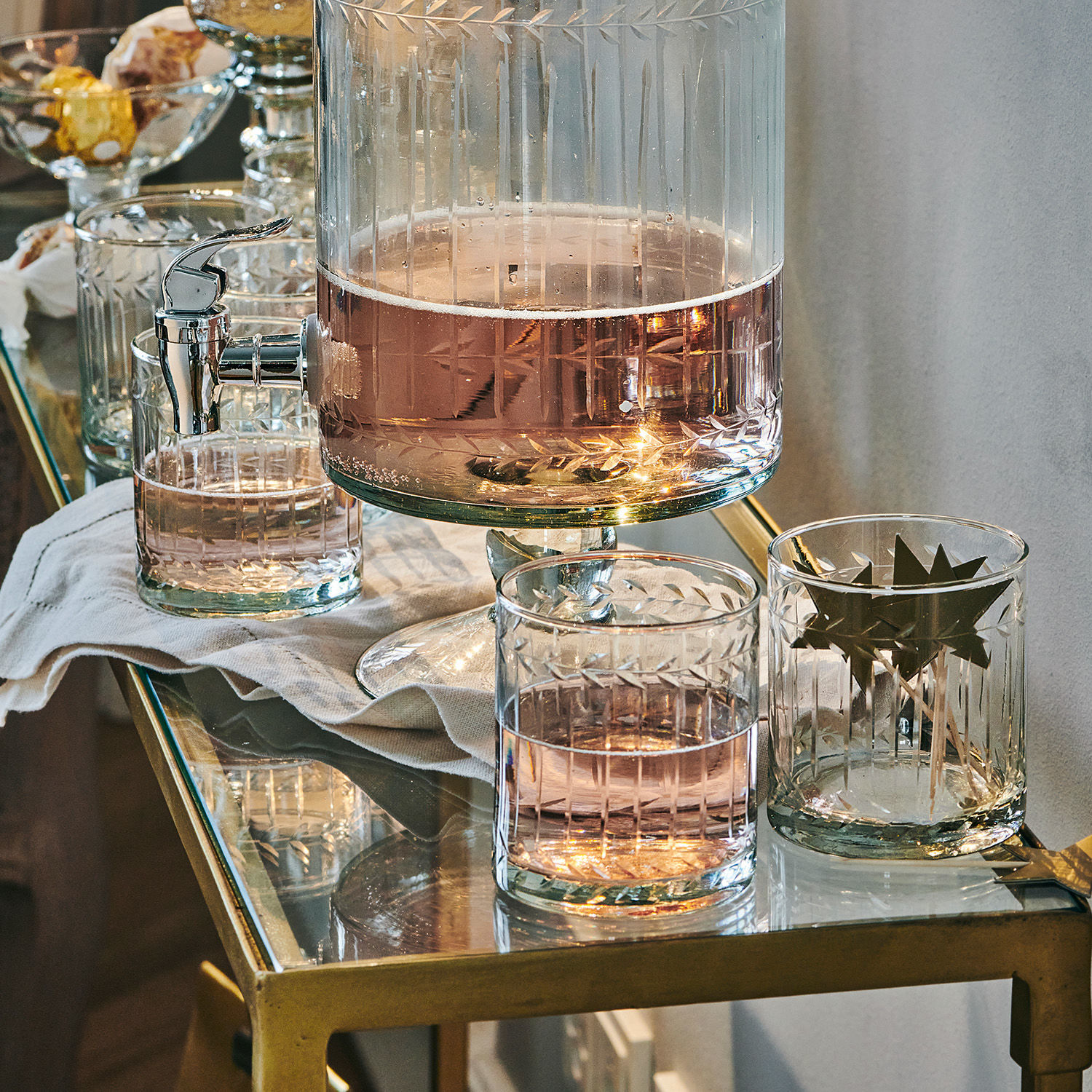 Glas 6er Set Padiès