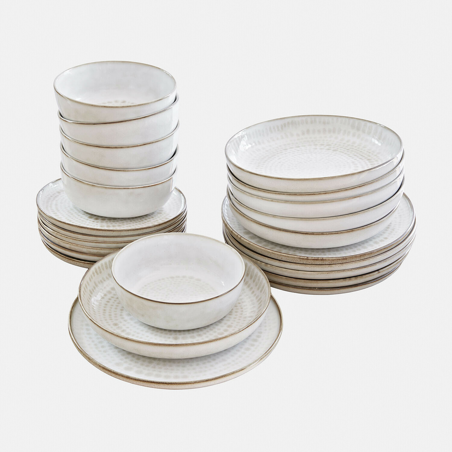 Geschirr 24er Set Marnis