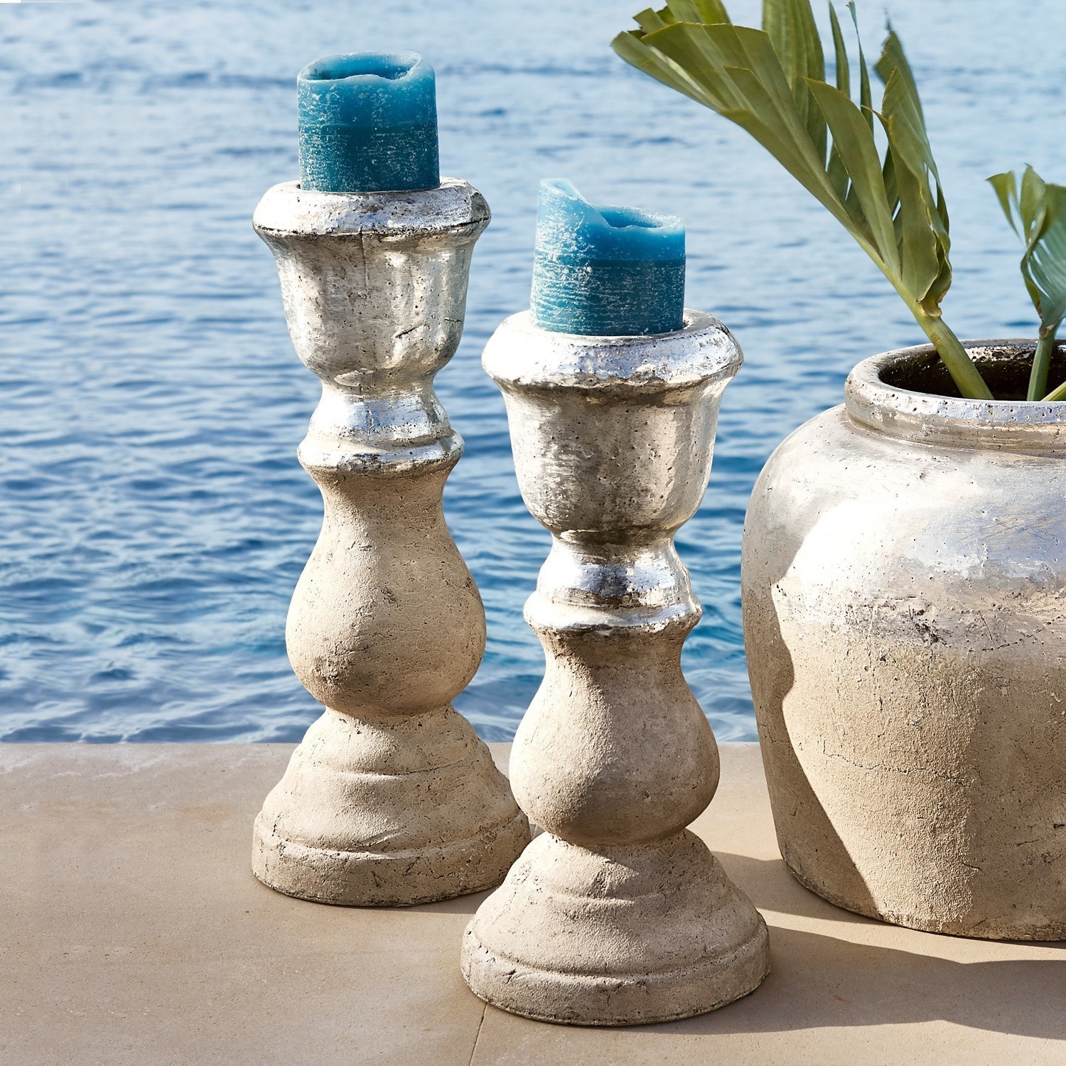 Kerzenständer 2er Set Olivia