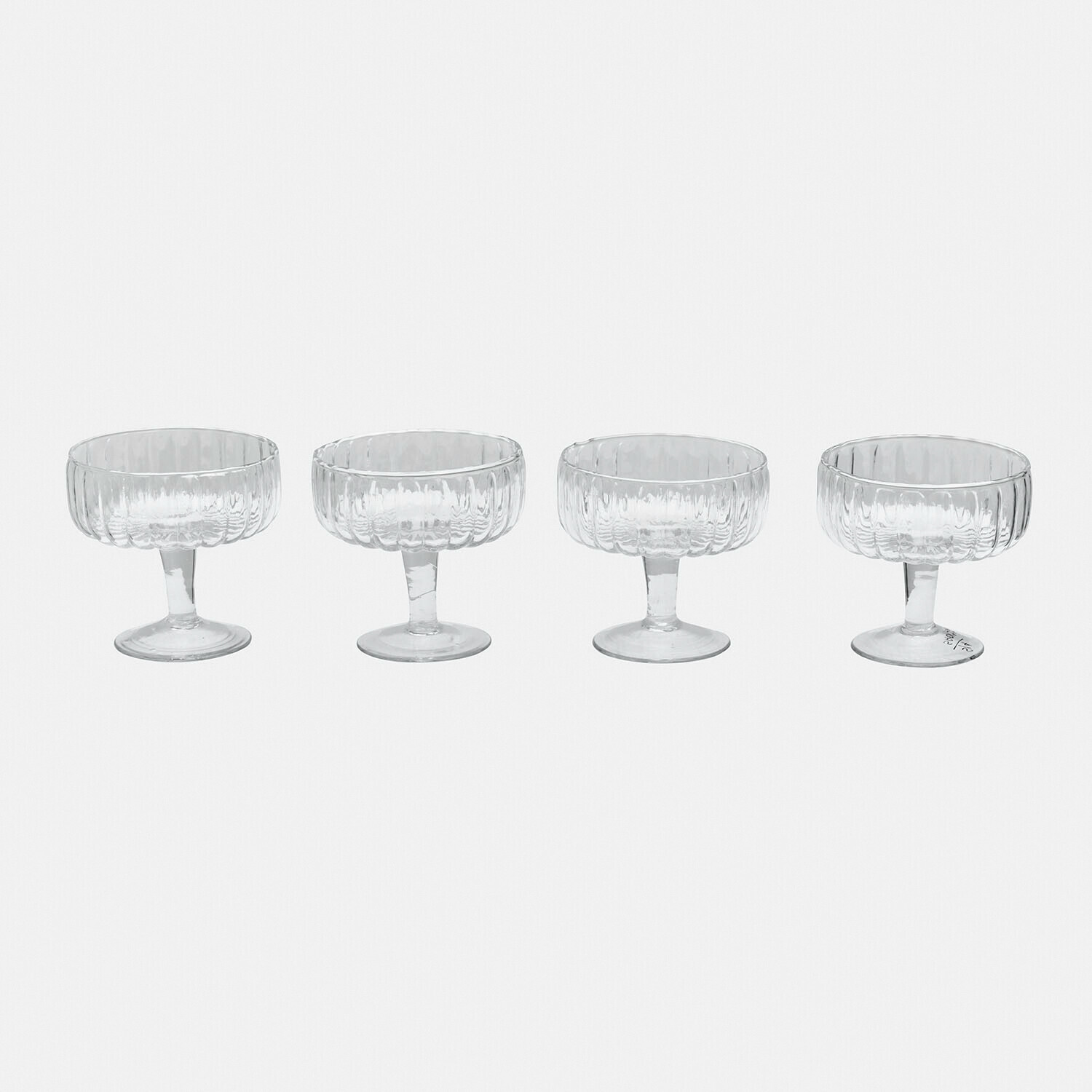 Glas 4er Set Solerón