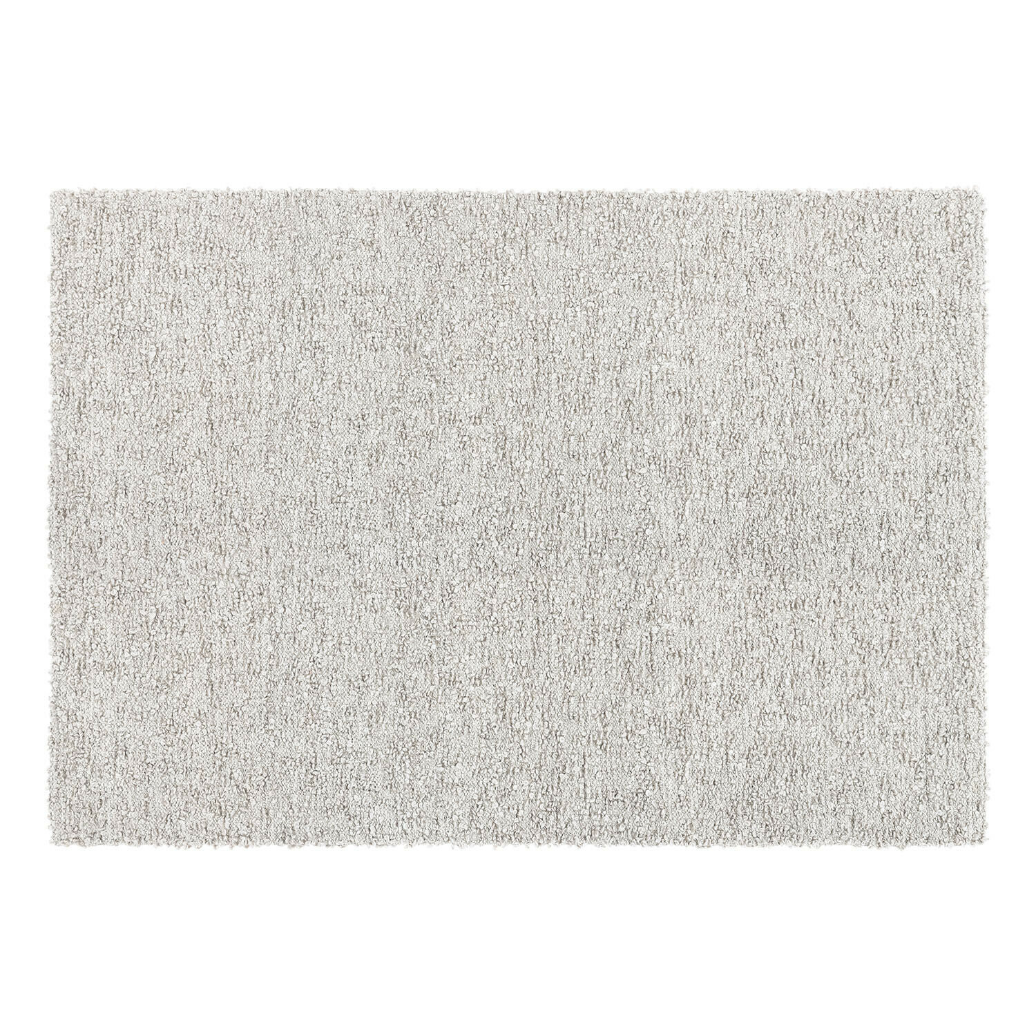 Teppich Wodaha Weicher Teppich in Hellgrau aus flauschigem Material, ideal für Wohnzimmer und Schlafzimmer
