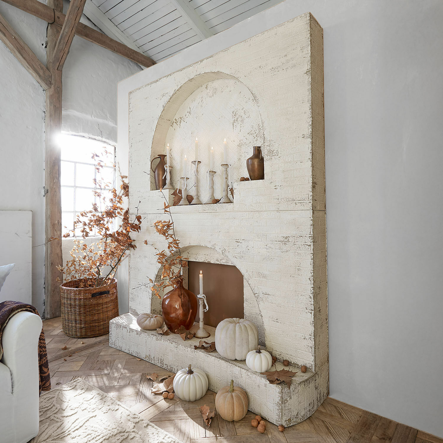 Kaminkonsole Forêt Émeraude